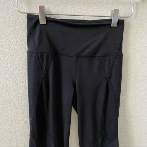 Free People Movement Black Mesh Lira Leggings - Picture 4 of 8